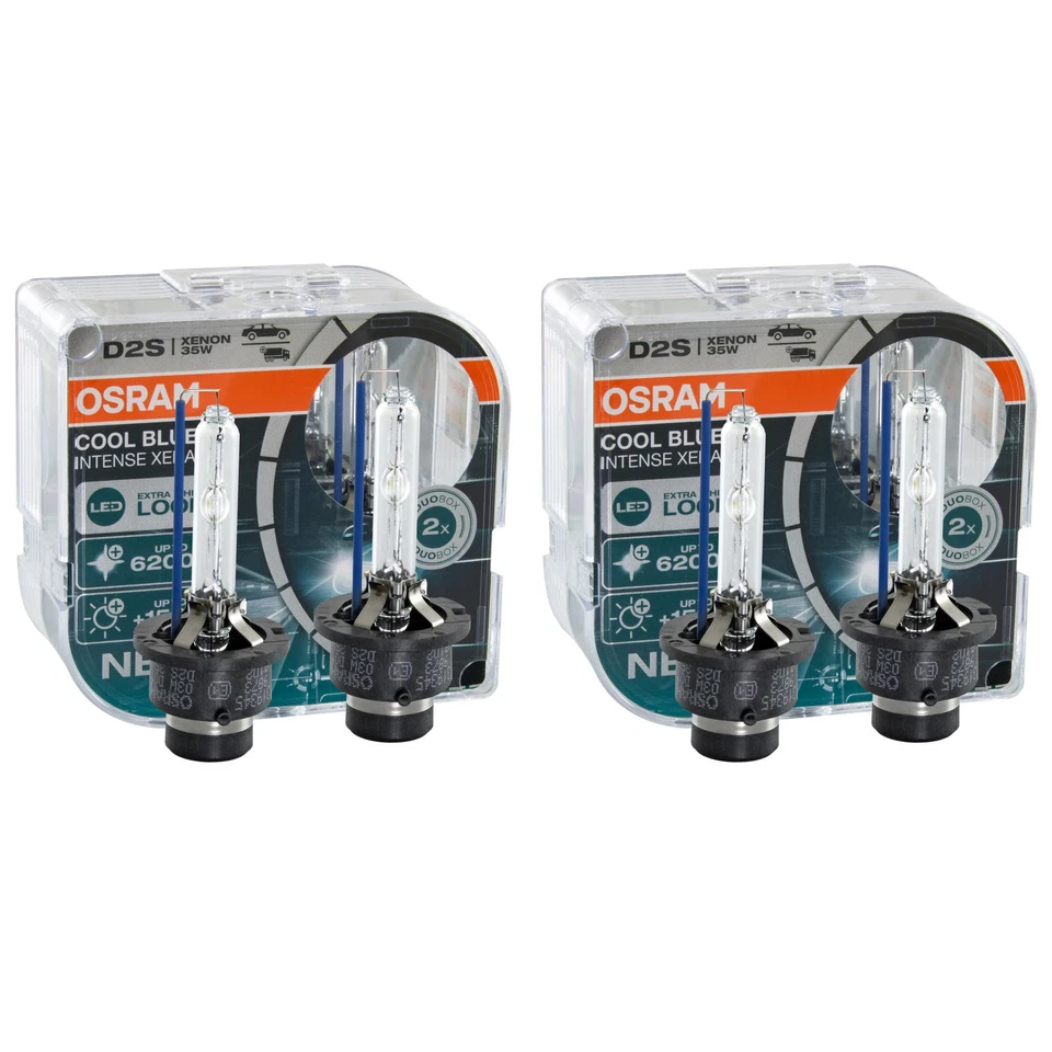 Osram Xenarc Cool Blue Intense D2S Next Gen 35W  Xenon-Scheinwerferlampen  - Kaltweiß, 2-Stück