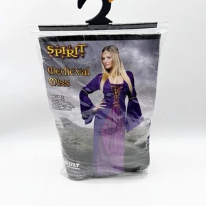 Spirit Halloween Medieval Miss Halloween Costume Complete Women’s Size Small 2-8 - Picture 1 of 6