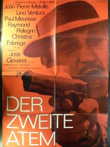 Der zweite Atem - Lino Ventura - Paul Meurisse - Filmposter A1 84x60cm gefaltet - Picture 1 of 1