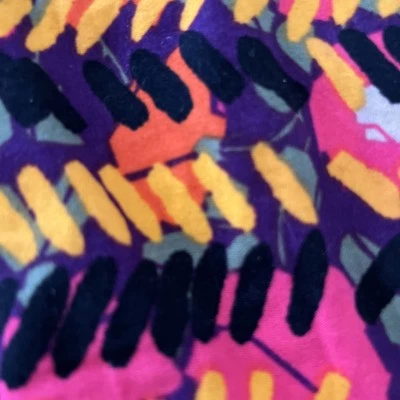 Leggings LuLaRoe RAYAS PLUMAS OS Talla Única Multi Púrpura/negro/mostaza/rosa/gr Foto 1 de 3