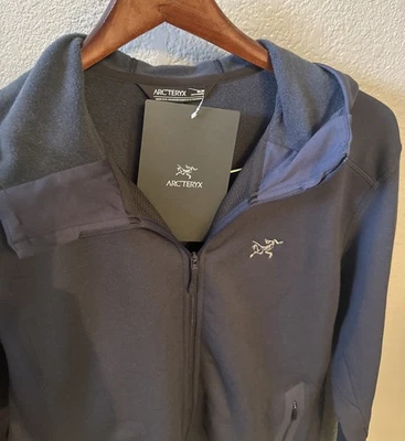 Arc’Teryx Men’s Kyanite Hoody! Med. Black Sapphire. Brand New W Tags, Free Ship! - Image 1 of 4