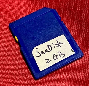Sandisk 2GB SD Memory Card (Japan) - Picture 1 of 2