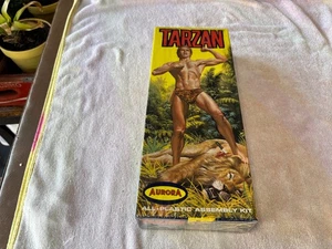Vintage 1967 "Sealed" Aurora "Tarzan #820" Model Kit - NEW/Sealed - Picture 1 of 4