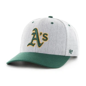 '47 Brand Cap MLB Athletics Storm Cloud TT '47 MVP DP Basecap Snapback A's Logo - Picture 1 of 4