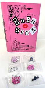 Juego de 6 cotizaciones Mean Girls y cubo de palomitas de maíz palomitas de maíz hojalata libro nuevo sin etiquetas - Imagen 1 de 10