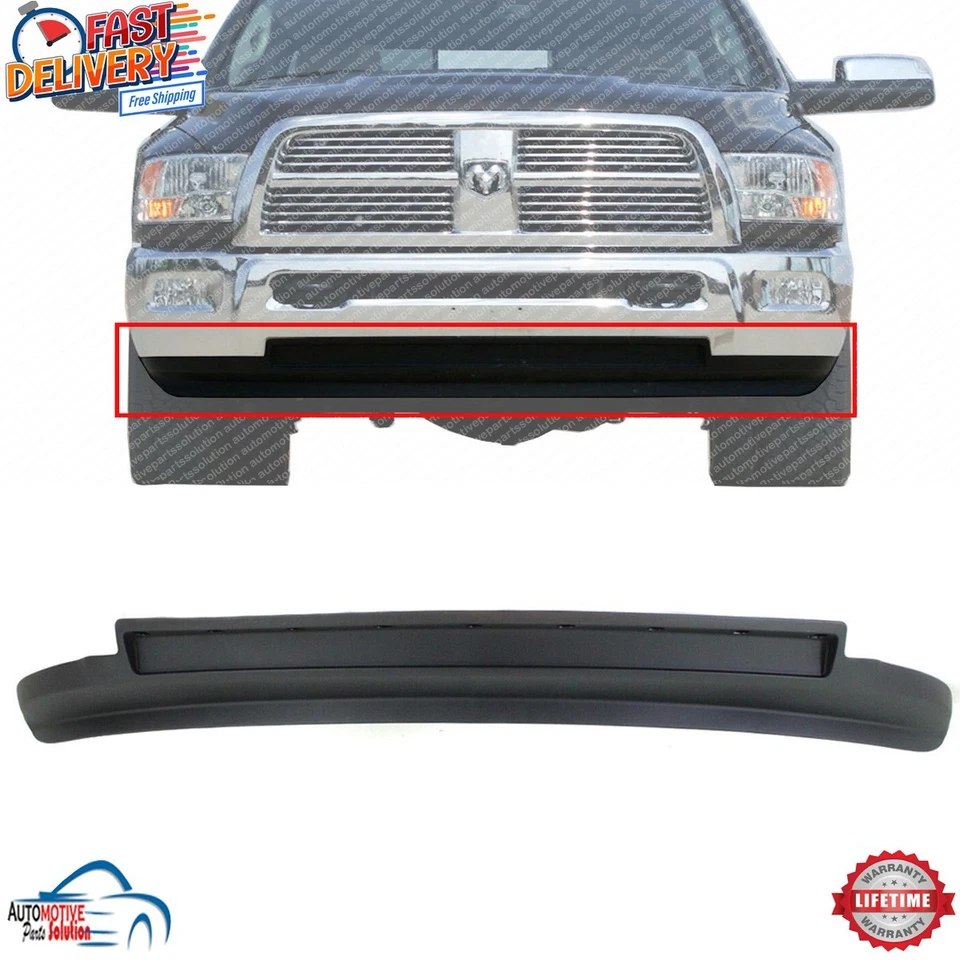 NEW FRONT BUMPER LOWER VALANCE AIR DAM FOR 2010-2012 DODGE RAM 2500 CH1090141 - Изображение 1 из 4
