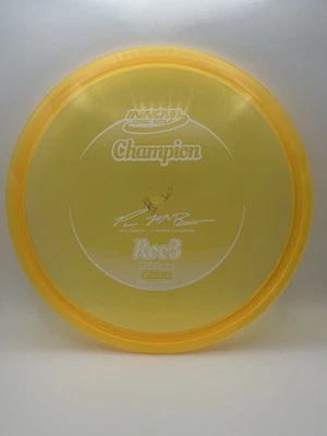 Innova Disc Golf Yellowish Orange 2013 2x Paul McBeth World Champion Roc3 177g - Image 1 of 4