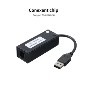 External USB 56K V.92 V.90 Dial Up Fax Modem For XP/VISTA7/8/10 - Picture 1 of 9