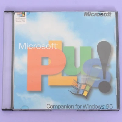 Vintage Microsoft Plus! For Windows 95 CD w/ Key - Image 1 of 2