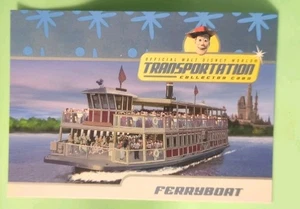 Disney Transportation Trading Card - Ferryboat - #4 of 25 - Woody - Picture 1 of 2