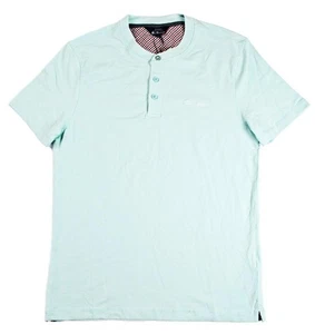 Ben Sherman Herren S Rundhals Henley Pullover Kurzarm T-Shirt Regular Fit - Bild 1 von 6