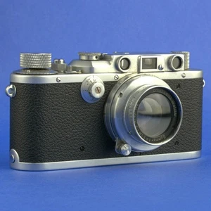 Rare Leica III Mod. F Stapo Stuttgart Film Camera 1939 - Picture 1 of 22