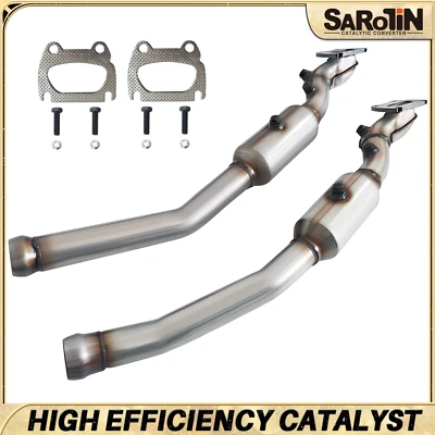 2 Pc Catalytic Converter For 2011-2012 Jeep Grand Cherokee/Dodge Durango 3.6L Foto 1 de 4