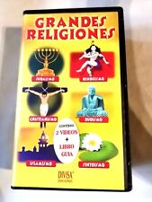 Grandes Religiones Judaismo, Hinduismo, Cristianismo, Budismo, Islaismo, VHS