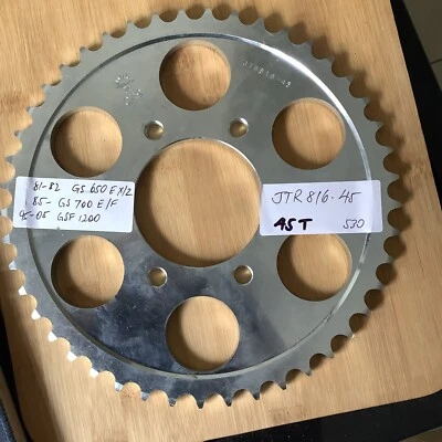 JT 45T Rear Aftermarket Sprocket to suit Suzuki 81-82 GS650 , 95-05 GSF 1200 - image 1 of 2