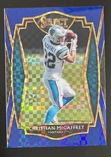 2020 Select Prizm Blue #106 Christian McCaffrey 17/149 #JR