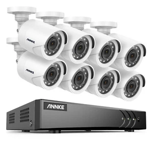 ANNKE 5MP Lite 8CH DVR 1080P Video Security Camera System AI Color Night Vision - Picture 1 of 17