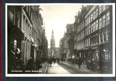 PAISES BAJOS, POSTCARD- "AMSTERDAM JODEN BREESTRAAT" - Imagen 1 de 2