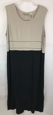 Maxi Vestido Studio Ease Para Mujer Talla 18 Vintage Mezcla de Lino Lagenlook Boho Usado en Excelente Condición Foto 1 de 4