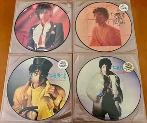 PRINCE RARE UK LIMITED EDITION 4x 12" PICTURE DISC SINGLE VINYL COLLECTOR'S SET! - Picture 1 of 24
