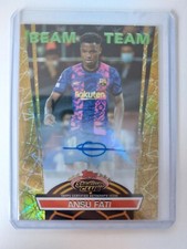 Ansu Fati Car /50 Topps Stadium Club Beam Team Champions League 2021-22 