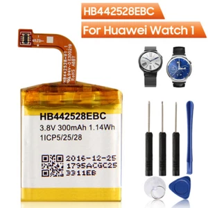 Replacement Battery HB442528EBC For Huawei Watch 1 Watch1 300mAh With Tool - Picture 1 of 7