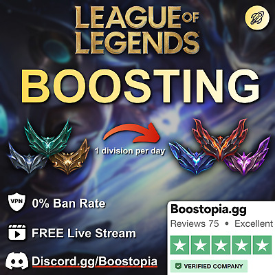 ❗ League Of Legends Elo Boost | EUW | LoL Account Rank Boosting | Season 2023 • 107.12€