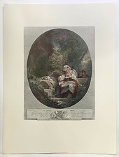 La Bonne Mere by Jean-Honore Fragonard reproduction print
