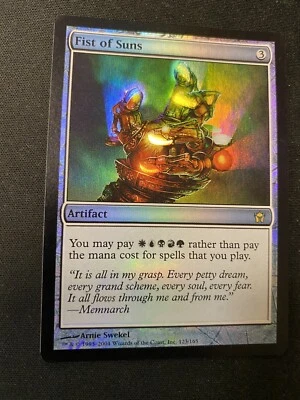 MTG Fist of Suns Fifth Dawn 123/165 Folo Rare - Image 1 of 2