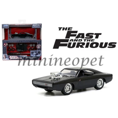 CARGADOR JADA 31148 BUILD N' COLLECT FAST & FURIOUS DOM'S DODGE R/T 1/55 NEGRO Foto 1 de 4