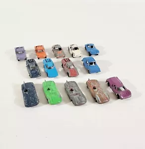 (Lot of 14) VINTAGE Tootsie Toy Diecast Cars Jaguar VW Porsche Buggy - Picture 1 of 5