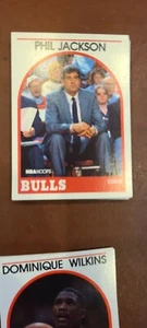 1989-90 NBA Hoops Phil Jackson #266 Chicago Bulls Coach Rookie Card RC - Bild 1 von 1