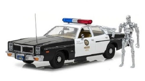 Greenlight - Dodge Monaco Metropolian Police Terminator 1984 1/18