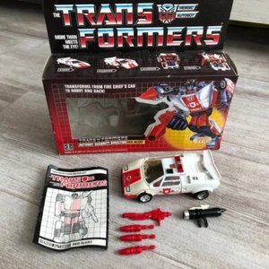 Red Alert 1985 Vintage Action Figure G1 Transformers Hasbro Complete - Picture 1 of 20