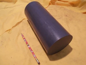 Barra de plástico mecanizable 4" GRIS PVC CULATA 4" OD x 9" LARGO - Imagen 1 de 1