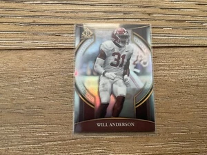 2022 Bowman Chrome University Football Will Anderson Invicta BI-3 Alabama - Picture 1 of 2