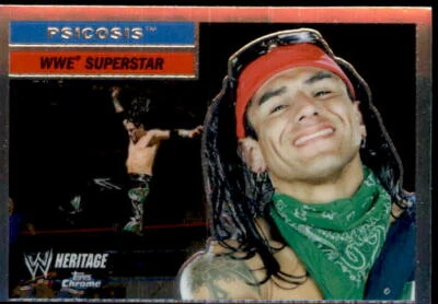 Psicosis 2006 Topps Heritage Chrome WWE Card #42 - Image 1 of 2