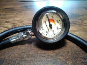 SCUBAPRO High-pressure Single Gauge #906 (Connector O-rings replaced) - Picture 1 of 24