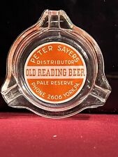 🔴 Old Reading Beer Pale Reserve ACL Advertising Ashtray Peter Sayers YORK PA