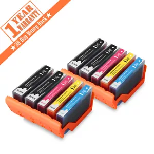 10PK 564XL KCMY Ink Cartridge for HP Photosmart 5510 6510 6520 7510 7520 7525 - Picture 1 of 7