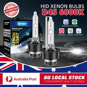 2x +50% High Bright Heavy Duty D4S OEM HID Bulbs for Lexus IS EX LS 2016- 6000K - Picture 1 of 11