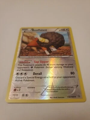 Pokémon TCG Bouffalant Primal Clash 119/160 Reverse Holo Uncommon - Image 1 of 3
