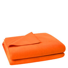 Zoeppritz Soft-Fleece Decke  110x150 cm in Amber  UVP 59,00