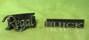 Vintage ~ 1978 ~ Buick ~ Regal ~ Emblem ~ Metal ~Script~ Hardware - Bild 1 von 12