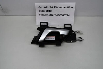 2009-2012 Acura TSX Rear Left Interior Door Handle 130-50342L OEM - Image 1 of 4