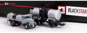 Black Star BS00094 carro cisterna ESSO ed autocisterna Lancia 3RO - Imagen 1 de 1