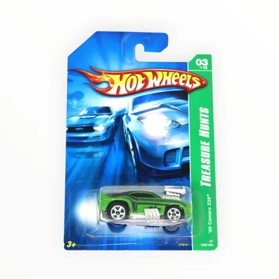 Hot Wheels '69 Camaro Z28 123/180 - Treasure Hunt - 2007 A - Image 1 of 4