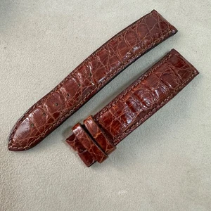 Breitling Watch Strap Leather 20Mm (Buckle 18Mm) Chronomat Navitimer - Picture 1 of 2