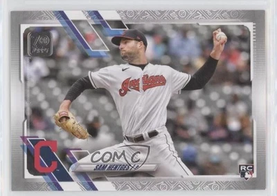 2021 Topps Update Platinum Anniversary /70 Sam Hentges #US173 Rookie RC - Image 1 of 2