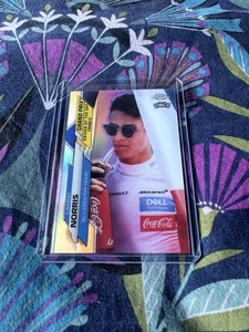2020 Topps Chrome Formula 1 Driver of the Day Refractor Lando Norris #161 (RC) - Bild 1 von 2